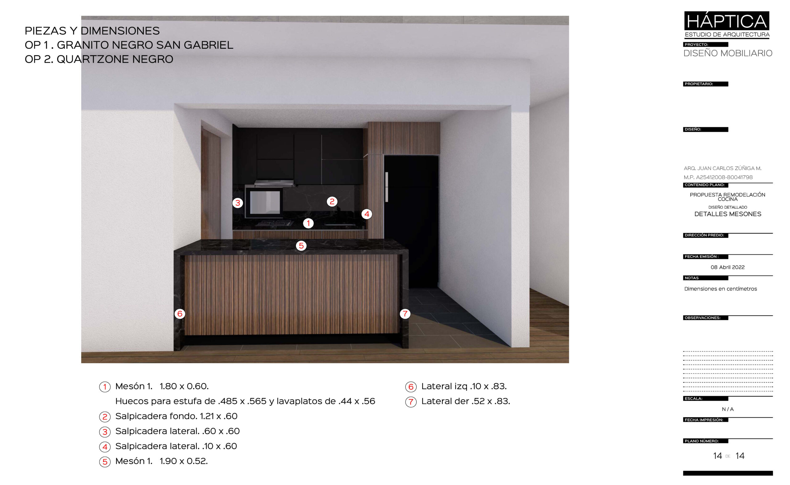 DISEÑO DE COCINAS Y MOBILIARIO